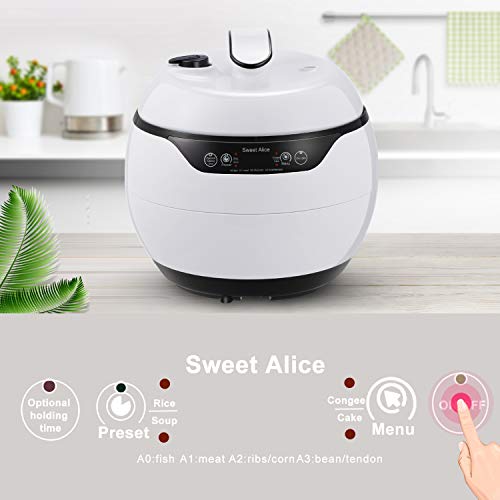 Smart Pressure Cooker, 4qt Electric Rice Cooker Multi Function instant