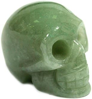Jade Gemstone Skull