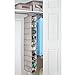 mDesign Set of 2 Hanging Shoe Rack - Ideal Wardrobe Storage Solutions - Hanging Shoe Storage with 10 Compartments - Linen