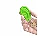 Fred Ear Ring Ear Key Chain Kid Novelty Gift Keychain (GREEN)