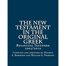 The New Testament in the Original
                      Greek: Byzantine Textform 2005/2010