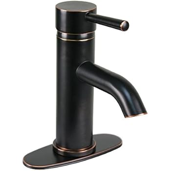 Brienza Moncalieri Single Post Bathroom Faucet In Oil Rubbed