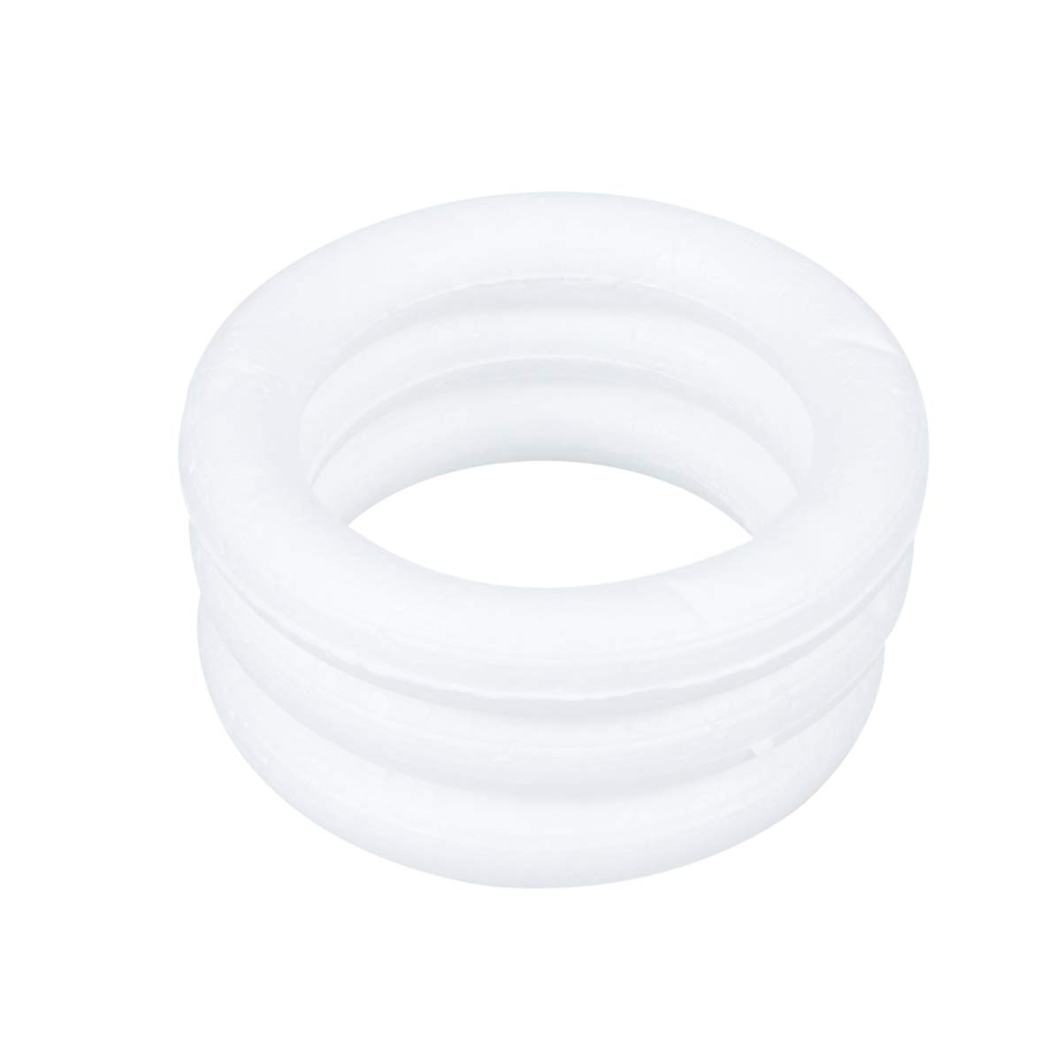 Craft Foam Wreath Foam Rings Foam Ball Shape Mold Hoop Circles for DIY Craft Wedding Wreath Valentines Day Floral Arranging Supplies 10PCS 10cm