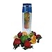 Infusion Water Bottle with FlipTop Lid, Spout and Carry Handle. Extra Cleaning Brush.