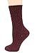 MIRMARU Women's Premium Winter 4 Pairs Wool And Cotton Blend Crew Socks Collection