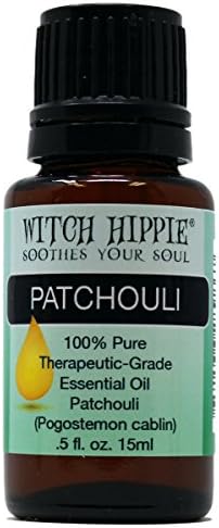 Patchouli Essential Oil, 100% Pure Therapeutic-Grade,15ml by Witch Hippie Essential Oils