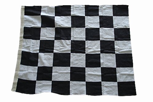 5035 100 COTTON 27 X 35 The Checkered Flag Black And White Nascar Racing Flag Sports 