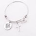 Christian Bracelet,Faith Bracelet, Let your Faith be bigger than your fear Gift For Her (Let your faith be bigge than your fear)
