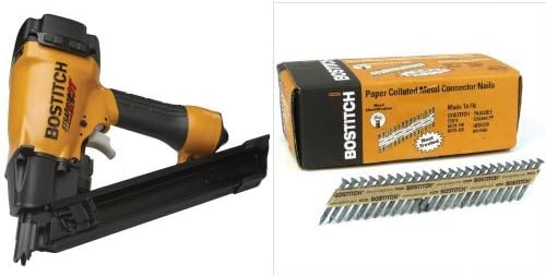Bostitch Mcn 150 Strapshot Metal Connector Nailer With Pt Mc14815