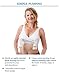 Rumina's Classic Nursing Bra with a built-in Hands-Free Pumping Bra - Nude, S