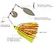 JSHANMEI Fishing Lures Spinnerbait, Hard Metal Spinner Bait Kit Jigs Lure for Bass Pike Trout Salmon Freshwater Saltwater Fishing