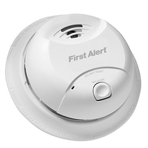 First Alert 0827B 10-Year Tamper Resistant Smoke Alarm, White CustomerPackageType: Standard Packaging Model: 0827B