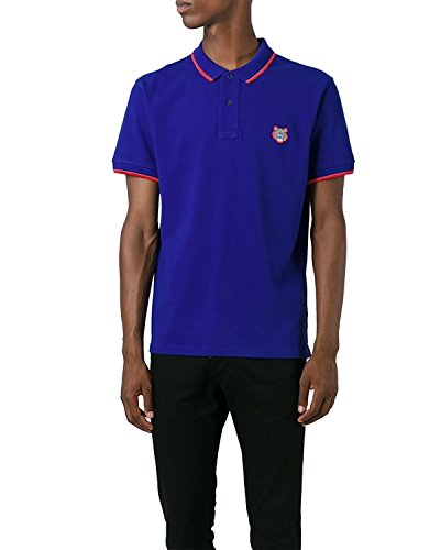 KENZO PARIS - Men's Polo TIGER - blue, XL