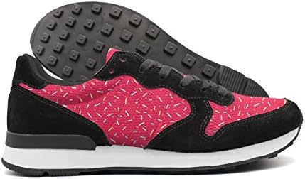 Kijhsaa Donut Glaze With Colorful Sprinkles Women International Walking Shoes Low Top