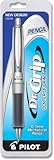 Pilot Dr. Grip Center of Gravity 0.7mm Mechanical Pencil, Charcoal Gray Barrel, 1-Count (36280)