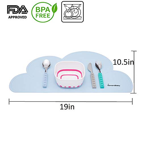 3 UpwardBaby+Silicone+Slip+Placemat+BabyToddlers