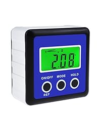 Transportador de ángulos digital medidor de ángulo Buscador Bisel Caja inclinómetro Medidor de nivel Base Magnética Mini Pocket cubeta Tamaño Carpintería, edificio Albañilería, Construcción