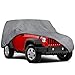 Motor Trend Outdoor Car Cover for Jeep Wrangler 2 Door - All Weather Protection SUV Waterproof Cover