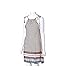 FLYMALL Paisley Print Halter Neck Shift Dress Mini Dress