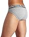 C-IN2 Men's Core Basic Lo No Show Profile Sling Support Brief, Grey Heather, Large
