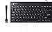 I-Rocks Washable Keyboard, Black (IRK32W-BK)