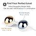 Kegel Exercise Weights for Women, Stainless Steel Ben Wa Balls Sets for Bladder Control and Pelvic Floor Muscle - Doctor Recommended for Beginners or Advanced