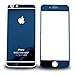 For Iphone 6 Screen Protector,ucanfix Electroplating Mirror Effect Front & Back Tempered Glass Screen Protector for Iphone 6 4.7 Inch (blue)