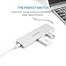 [Upgraded] Anker 4-Port Portable Data Hub with USB-C Port, HDMI Port, 2 USB 3.0 Ports, and Power Delivery technology for MacBook Pro 2016, Chromebook Pixel and Other Devices