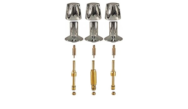 Brasscraft Mfg Sk0165 For For 3 Handle Faucets Harcraft Chrome Tub