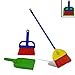 Laughing Lettuce Childrens Broom and Dustpan Set Toy Broom, Dustpan, and Mini Sweeper. Real Working Broom. Mini Sweeper Clicks into Dustpan for Easy Storage. True Montessori Cleaning Set