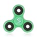 Spinner Fidget Portable Tri-Spinner Fidget work Ultra Fast Bearings Finger Toy, Good for ADHD EDC Hand Killing Time,Great Gift (Green)