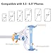 Avantree Phone Bed Holder, Flexible Clamp Mount with Long Arm Bracket, Lazy Cell Phone Stand with Clip for iPhone 11 Pro XS Max, S10 S9 & Other 3.5