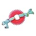 Catstages Kitty Chew Wheel Durable Dental Cat Toy, Purple