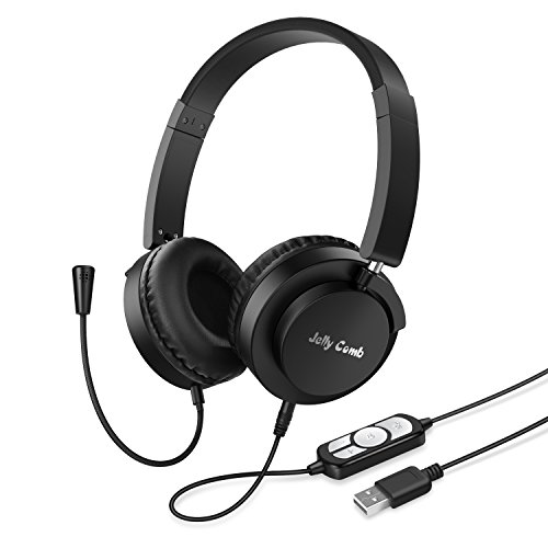 Usb headset / 3.5mm jack computer headset with micropho…