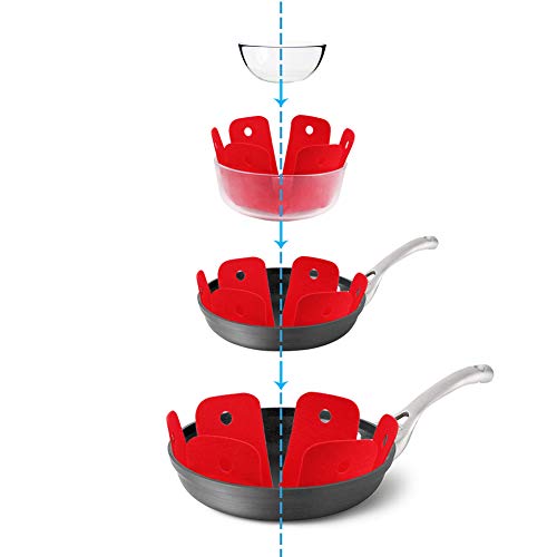 Pot Pan Protectors, Set of 12 and 4 Different Sizes, Larger & Thicker