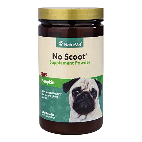 NaturVet No Scoot Powder for Dogs, 155 gm