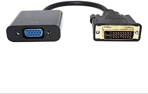 Xin LiBang DVI to VGA Adapter DVI 24+1 DVI-D Male to VGA Female Cable Adapter Converter for Display Card PC