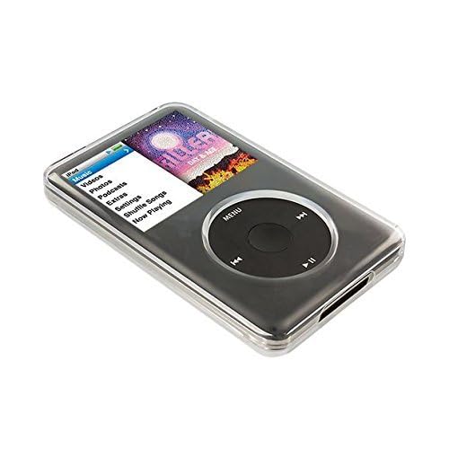 Full Protective Crystal Clear Hard Cover Case for iPod Classic 7th Gen  120GB 160GB, 6th Gen 80GB 120GB, 6/7 Ge