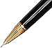 Pilot Cavalier Hi-Tec-C Gel 0.4mm Fine Ink Ballpoint Pen, Marble Black/Brown Body (LCA-3SRC4-BBN)