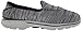 Skechers Performance Women's Go Walk 3 Fitknit Extreme Slip-On Walking Shoe,Black/Gray,9 M