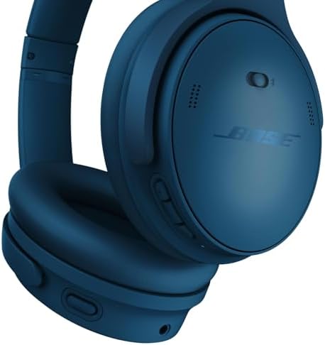 QuietComfort Kabellose Kopfhörer mit Mikrofon und Noise-Cancelling, Bluetooth-Over-Ear-Kopfhörer, Audiophile Kopfhörer, On-Ear-Kopfhörer mit Noise-Cancelling, bis 24h Akkulaufzeit, Dämmerungsblau