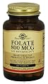 Solgar Folate 800 Mcg (As Metafolin) Tablets
