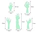 Marsway Halloween Decor Creative PVC Luminous Wall Sticker Fluorescent Decorative Night Glow Decal for Halloween Party (Ghost Hand)