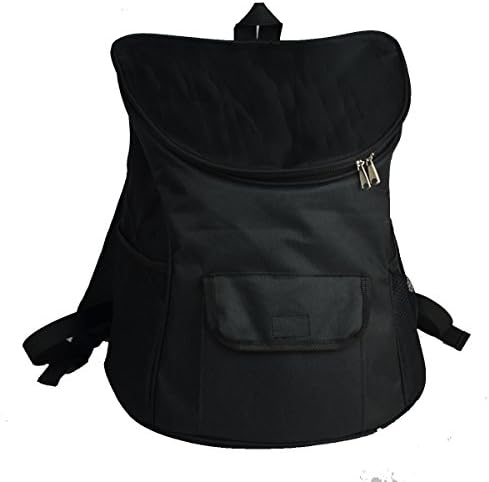 JANMO Pet Carriers Airline Approved Backpack Front for Small Medium Dogs and Large Dog (Large, Black) by JANMO