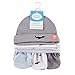 Luvable Friends Unisex Baby Cotton Caps and Scratch Mittens Turtle, 0-6 Months