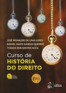 Livro E-book Curso de História do Direito 4/2021