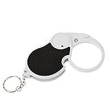 Neon NO. 6901 5X 45mm Foldable LED Light Pocket Keychain Jewelers Loupe Magnifier