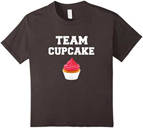 unisex-child Team Cupcake T-Shirt 6 Asphalt