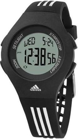 Adidas Correa de Reloj ADP6016 Goma Negro 24mm(Sólo Reloj ...