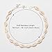 Footfox Shell Necklace for Women, Shell Choker Seashell Necklace, Adjustable Handmade Pearl Necklace Summer Jewelry Set